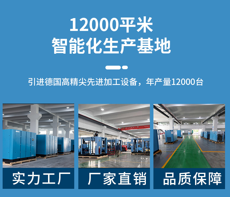 [Energy-Saving Expert] Draggo Variable Frequency Screw Air Compressor with First-Level Energy Efficiency Certification, Energy-Saving, Environmentally Friendly, and Cost-Reducing