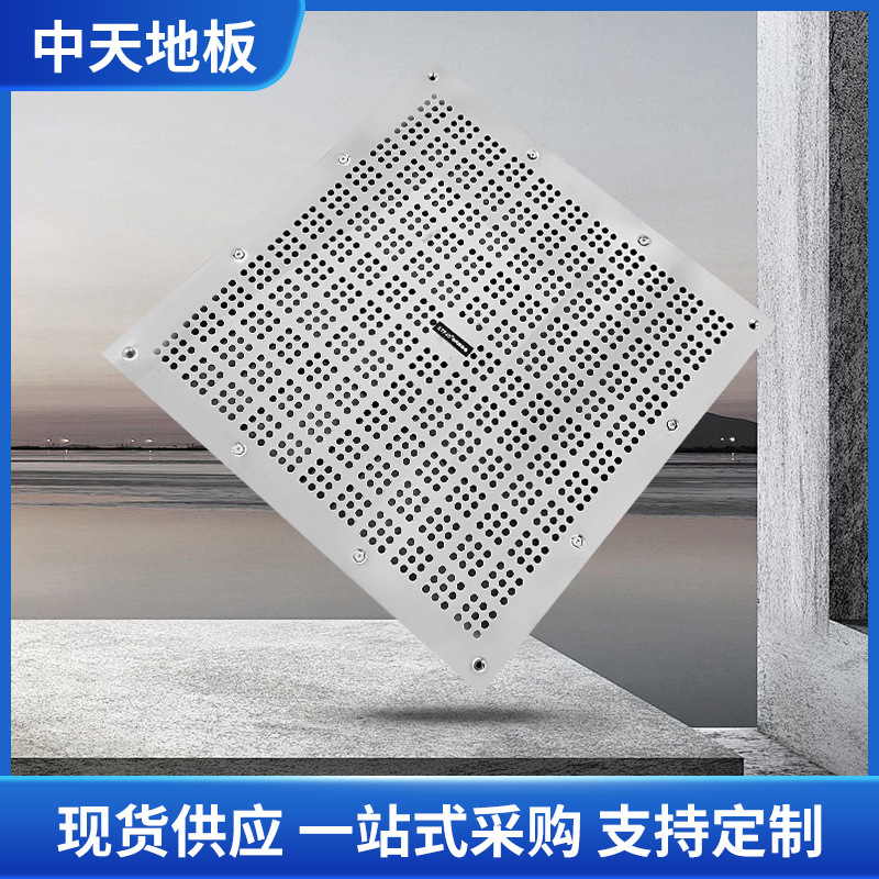 アルミ合金ステンレス帯電防止床600*600浄化現場クリーンルーム高架空静電気床|undefined