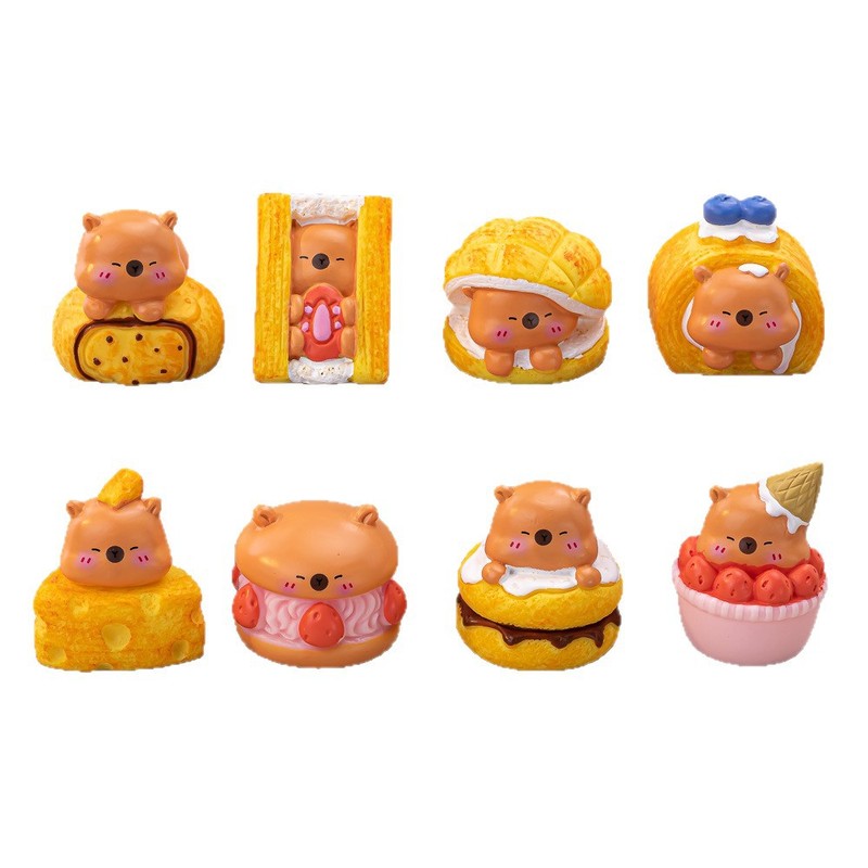 Kapi ベーキングデザート食品おもちゃ diy ジュエリーアクセサリーかわいいブラインドバッグ人形樹脂工芸品小さな装飾品卸売|undefined