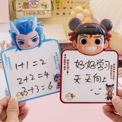 創意的なアニメは絵の板の子供の落書きの絵の板の幼稚園を拭くことができます。
