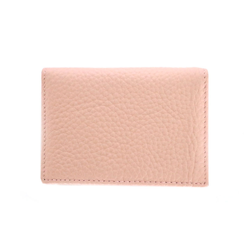 Lychee patrón primera capa de piel de vaca tarjeta de visita libro de almacenamiento titular de la tarjeta de cuero suave titular de la tarjeta de cambio de cuero genuino entrega de una pieza