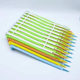 厂家供应一次性对插塑料封条塑料封签货柜封条手环封条