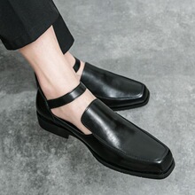 Q 28545 Men's Pointed Toe Slip-On Sandals ��ʿ��Ь ����