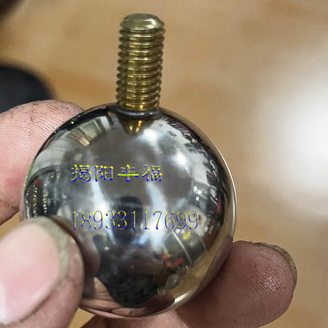 窗帘杆头不锈钢空心球 玩具配件空心钢球  不锈钢窗帘杆球头