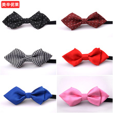 儿童领结英伦风男童宝宝尖角小领结演出蝴蝶结小孩幼儿园表演领结