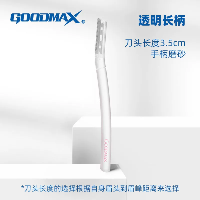 Женская бритва GOODMAX Ms Shake — компактная ручная бритва с защитной крышкой, легкий вес 38 г