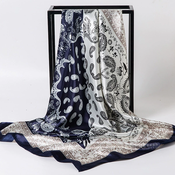 90 silk scarf-10#