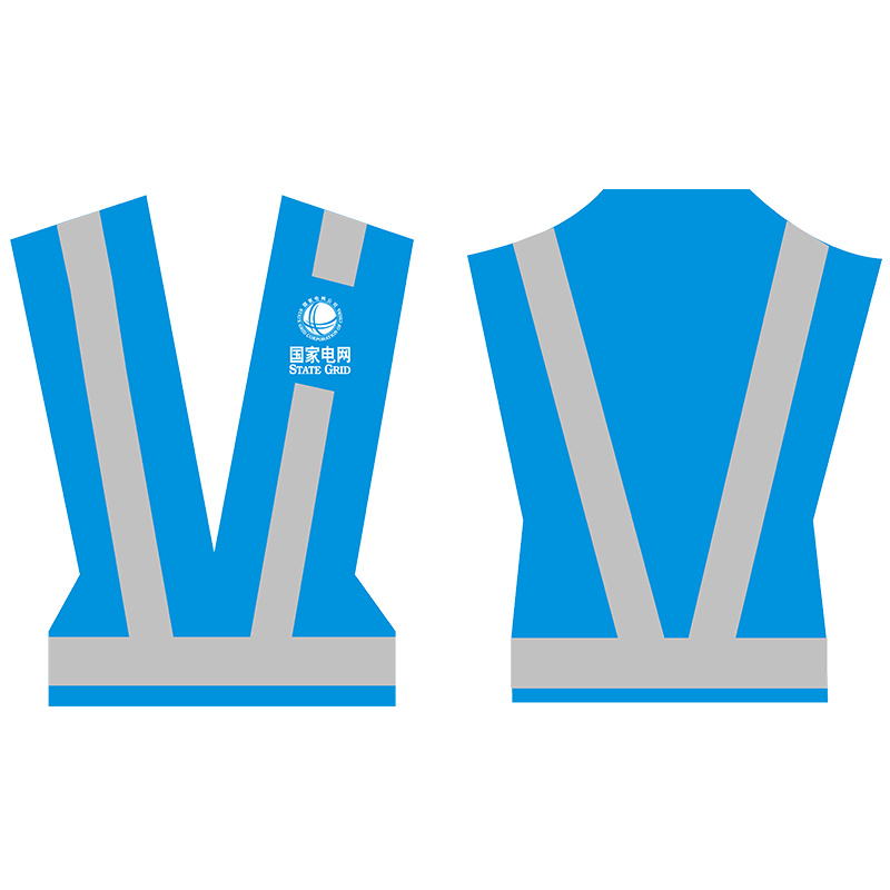 chaleco reflectante electricidad chaleco rojo jefe de trabajo de construcción de tráfico contra incendios guardia de seguridad de algodón