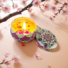 新品干花香薰蜡烛酒店结婚伴手礼香氛浪漫情人节生日礼物大豆蜡烛