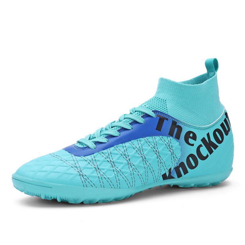 23 transfronteriza 31-48 zapatos de fútbol de tamaño largo y corto clavo alto-top adulto estudiante competencia zapatos de entrenamiento zapatos de fútbol