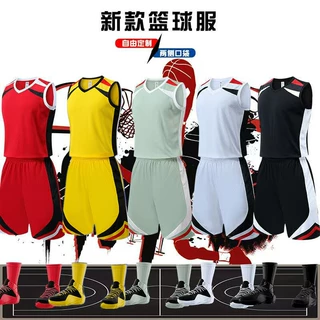 男女款篮球服套装两件套运动服休闲服运动会篮球比赛服装印刷logo