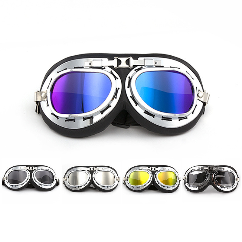 Retro windproof ski protecting glasses for cycling, car protection 4