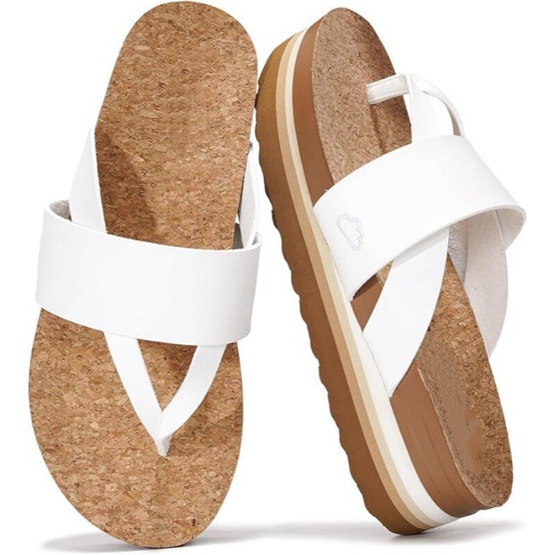 European and American Foreign Trade Hot-Selling Birkenstock Cork Amazon Cross-Border Women's Shoes with Arch Support for Sports, Outdoor, and Beach Sandals