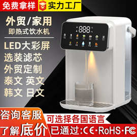 跨境便携式家用小家电桌面即热饮水机3秒出热水小型茶吧机净水器