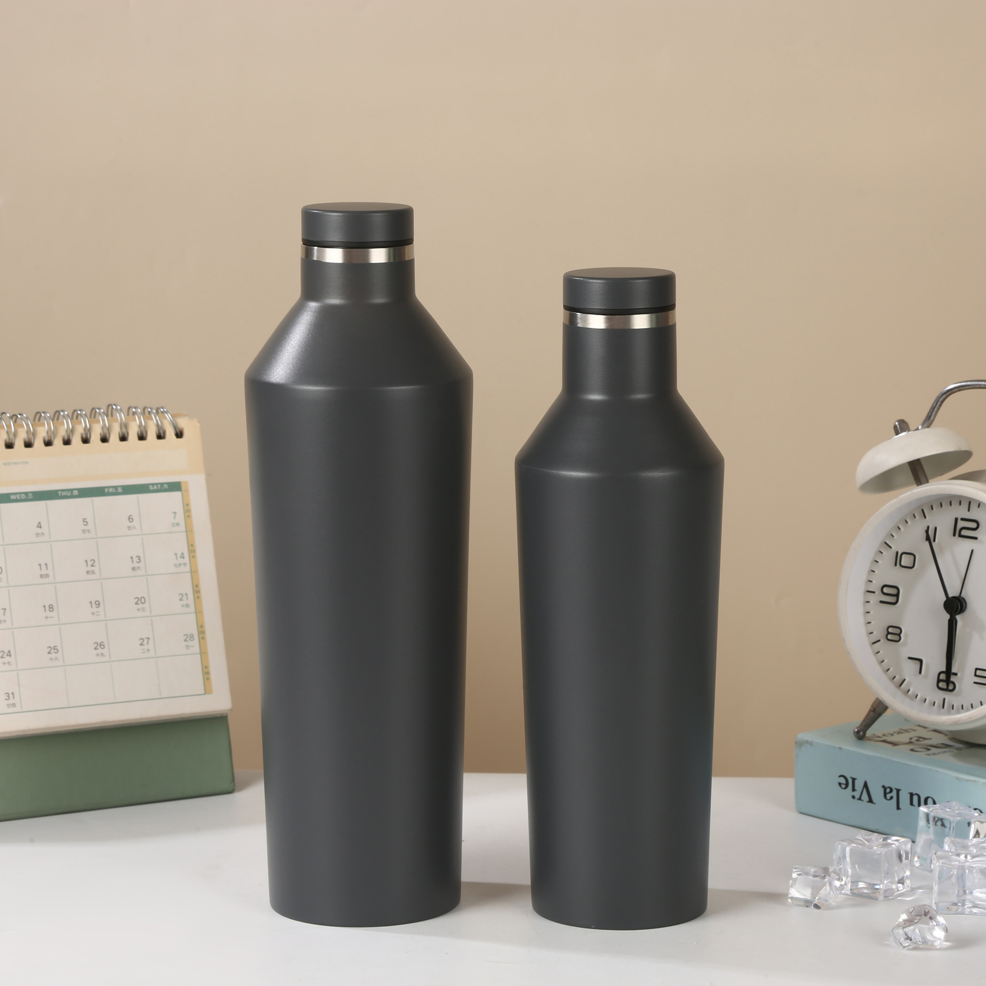 Transfronterizo 304 taza de acero inoxidable taza de vino americano taza de diamante taza de agua portátil de gran capacidad al por mayor