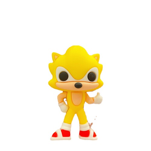 Cartoon Creative Cute Super Sonic Mouse Sonic Keychain Car Keychain Couple Bag Pendant Gift Wholesale