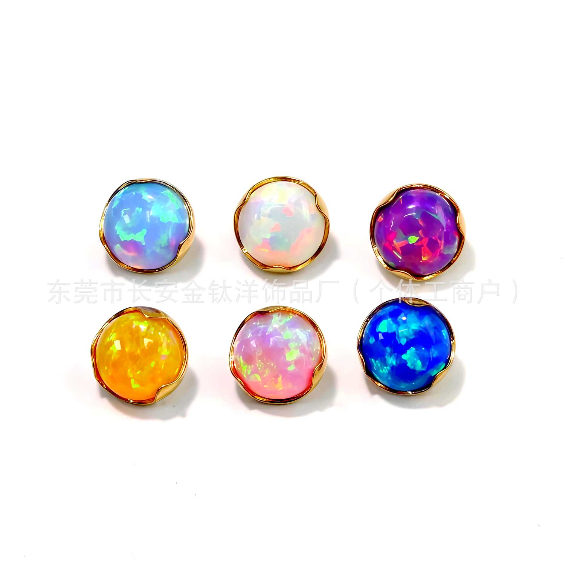Labret piercing jewelry detail image