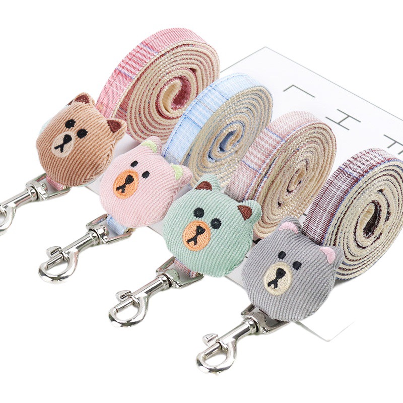 Fabricante en stock nuevo oso marioneta mascota Correa traje ajustable anti-rotura perro