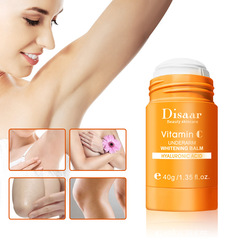 Cross-border Vitamin C body whitening cream, keeps the areola and armpits dry, non-greasy, deodorizing stick, wholesale
