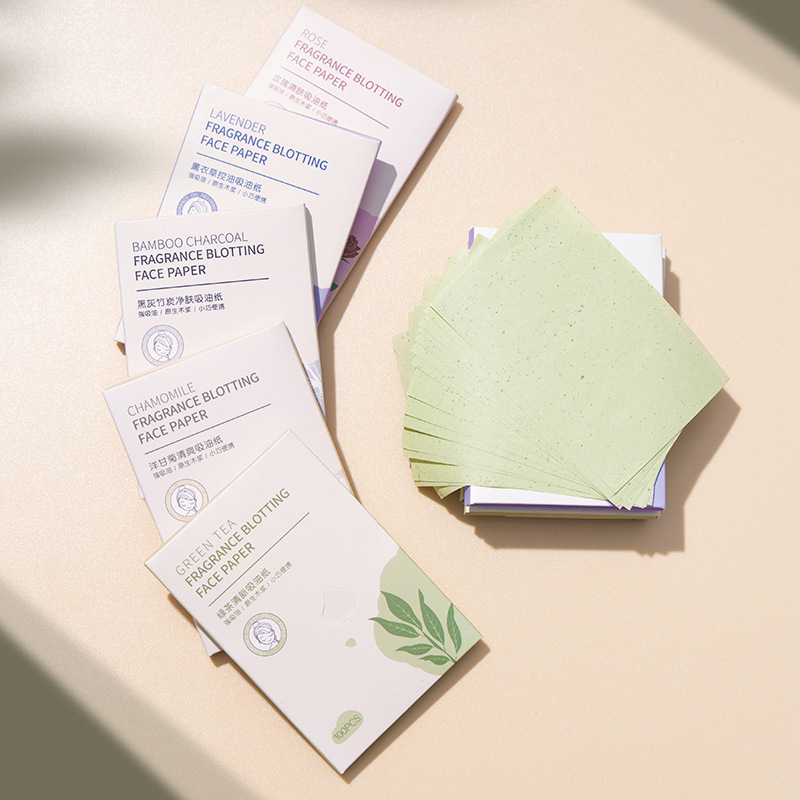 學生版臉部吸油紙面部學生油性去油吸油紙便攜式可愛女生用吸油紙