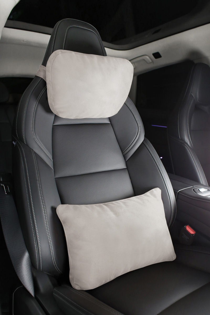 Suitable for extreme krypton double strap sports seat headrest double buckle collar g integrated seat neck pillow Mercedes-Benz S-class lumbar support