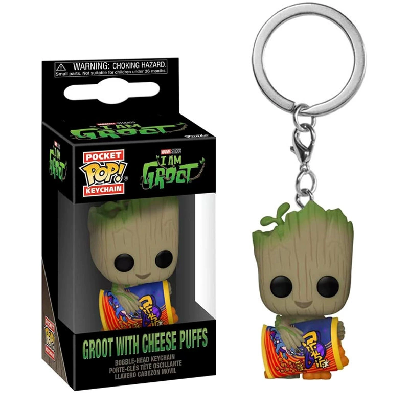 Брелок Pocket Pop! Funko «Galaxy Guardians», 4 дизайна, фигурка ≈4 см, в коробке 5×4×7,5 см