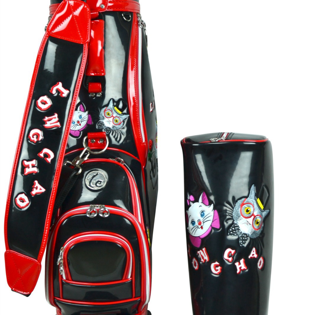 Transfronteriza Venta caliente dragón moda asiática bolsa de golf bolsa de luz de goma bolsa de aire fuente fábrica al por mayor