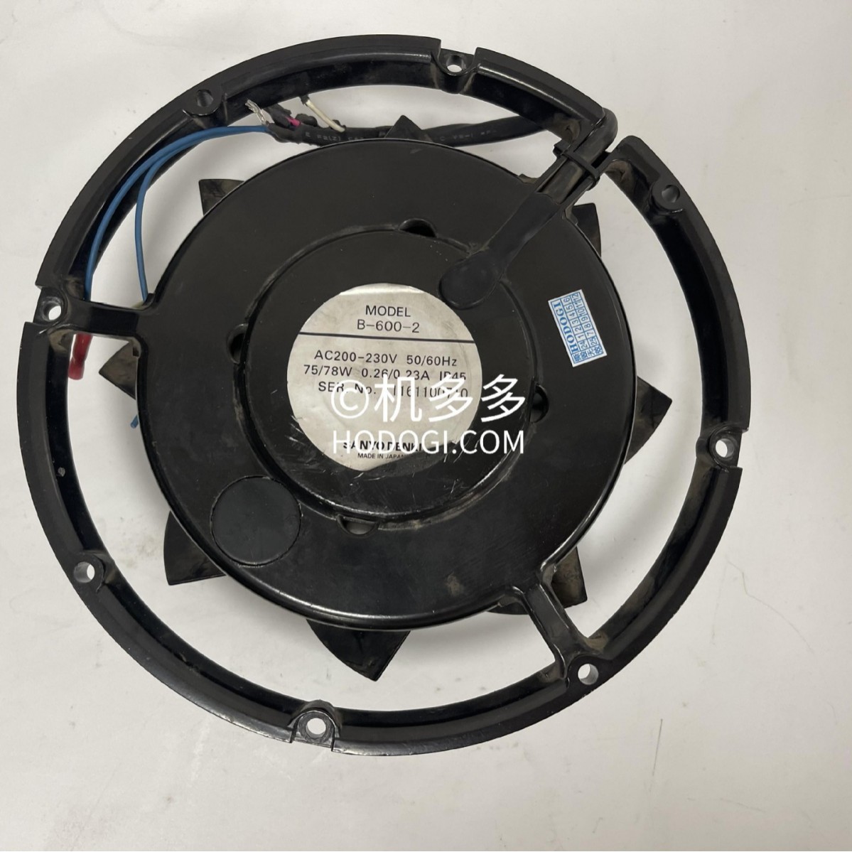 日精FN注塑机驱动器风扇维修B-600-2