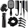 Black quality set, 12 pieces, Amazon