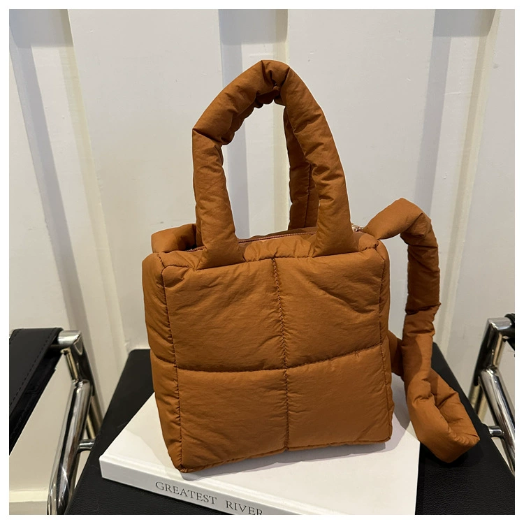 Soft demi-season pillow, one-shoulder bag