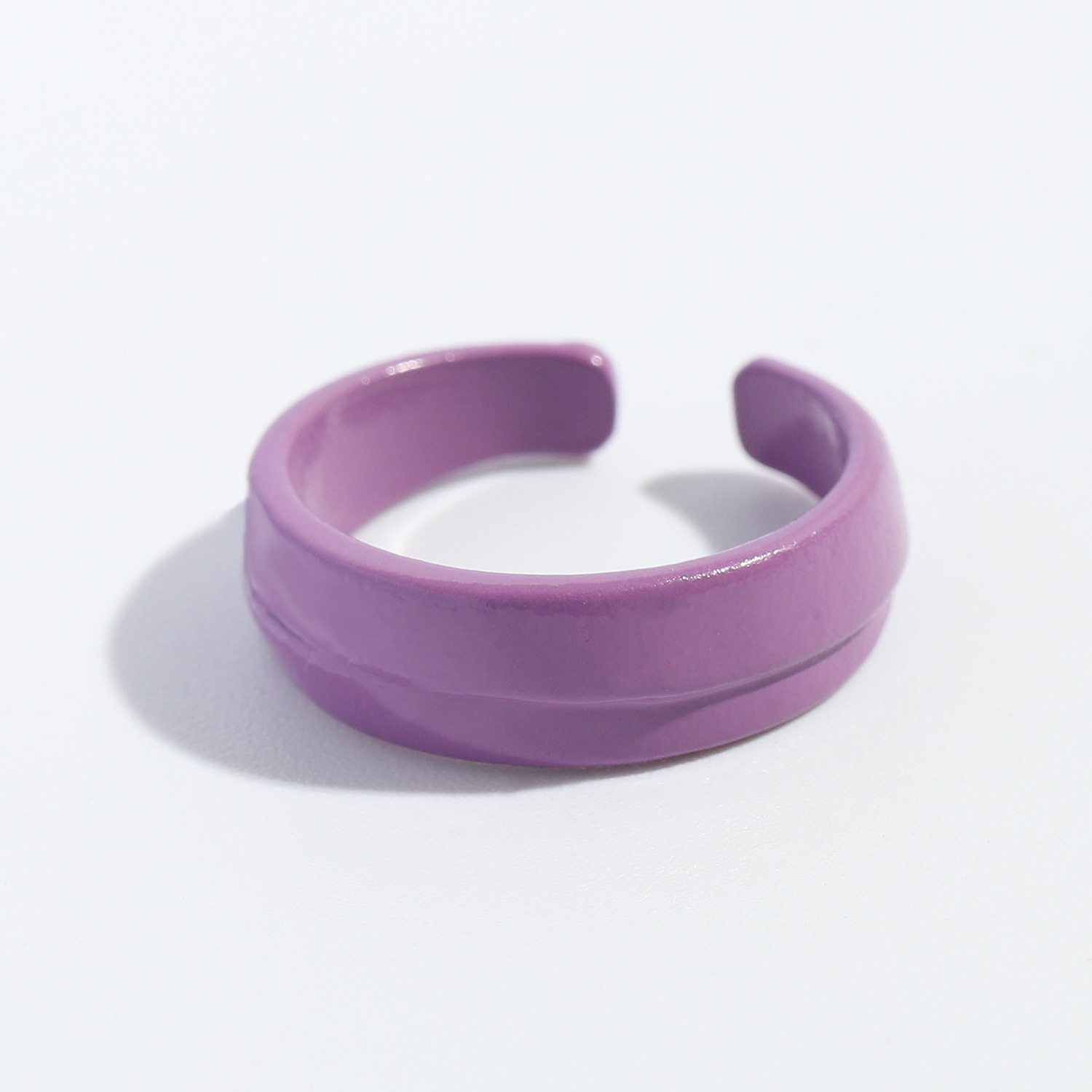 Punk Solid Color Open Ring display picture 41