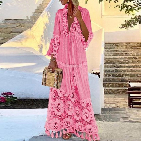 Lace beach elegant long skirt