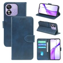 翻盖手机皮套适用欧奇oukitel c61小牛皮前扣保护壳支架钱包c68