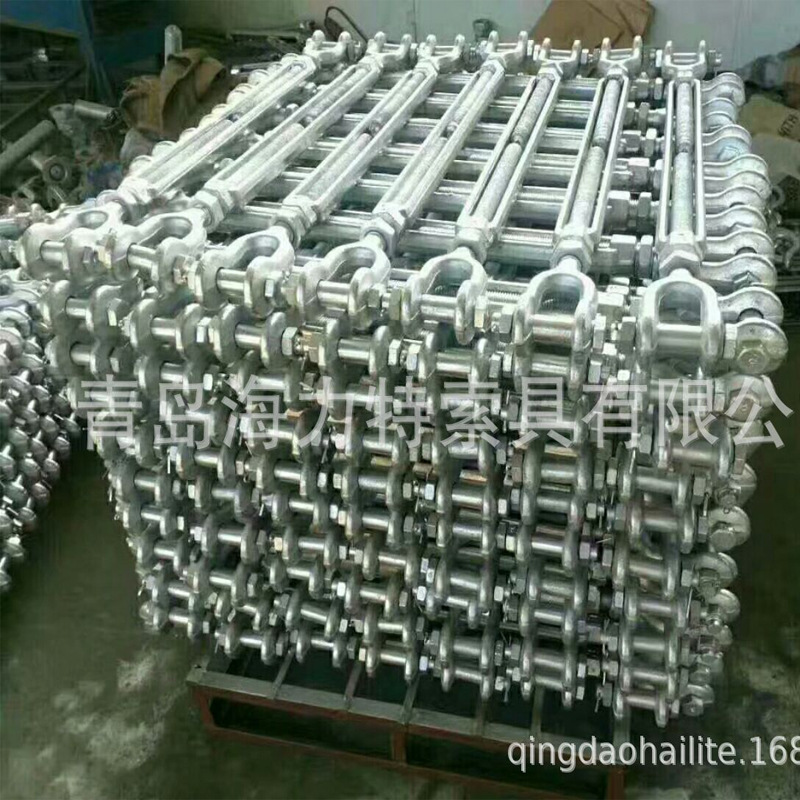 碳钢模锻花篮螺栓索具 美式开体花篮螺丝 起重吊装钢丝绳拉紧器