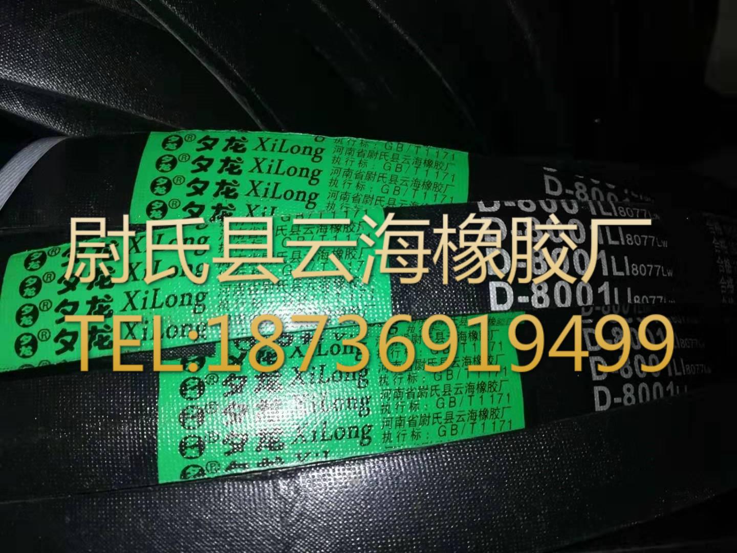 D-8001 普通V带  D型三角带