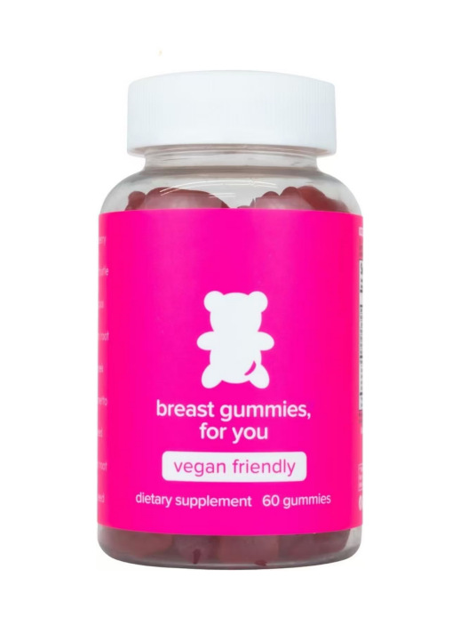Pink gummy bears (60 pieces)