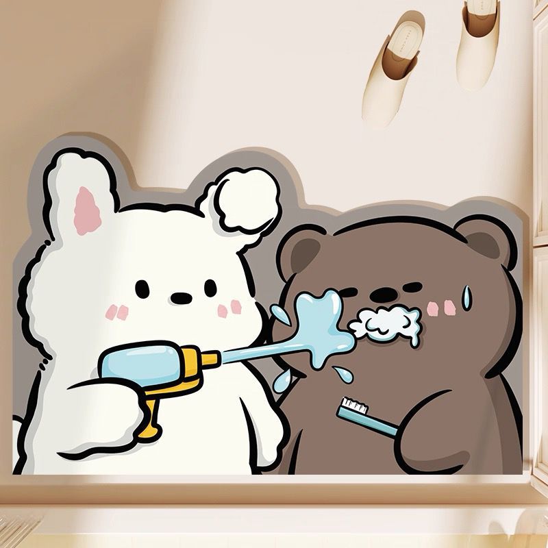 물총 귀여운 애완동물 [바닥매트]