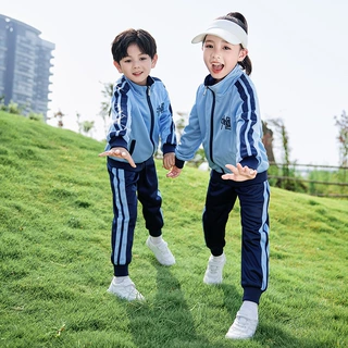 儿童校服套装小学生班服中小学生运动会三件套幼儿园园服春秋夏装