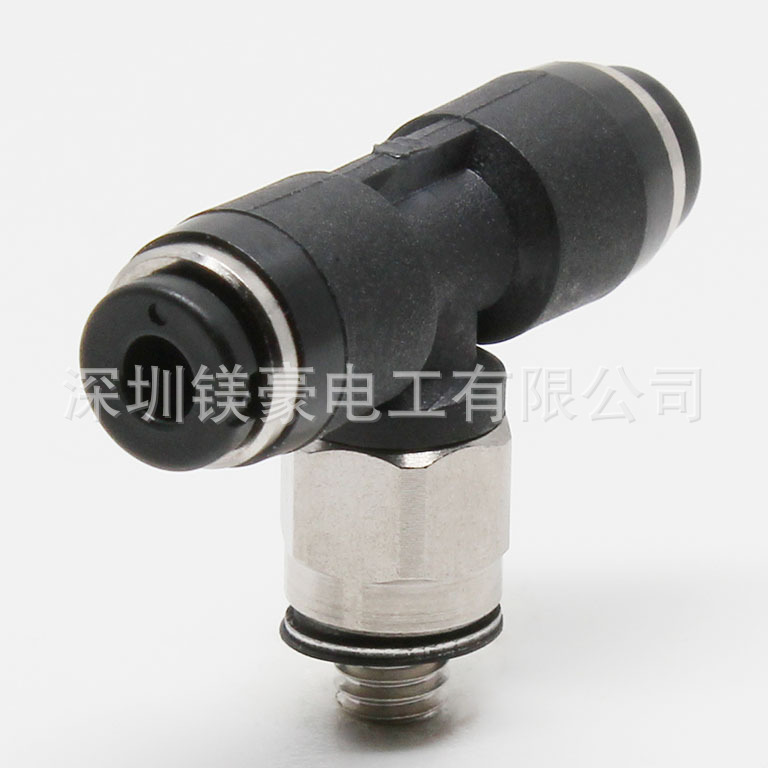 日本原装/PISCO碧士克/三通歧管/迷你型接头/PB系列/PB4-M3M