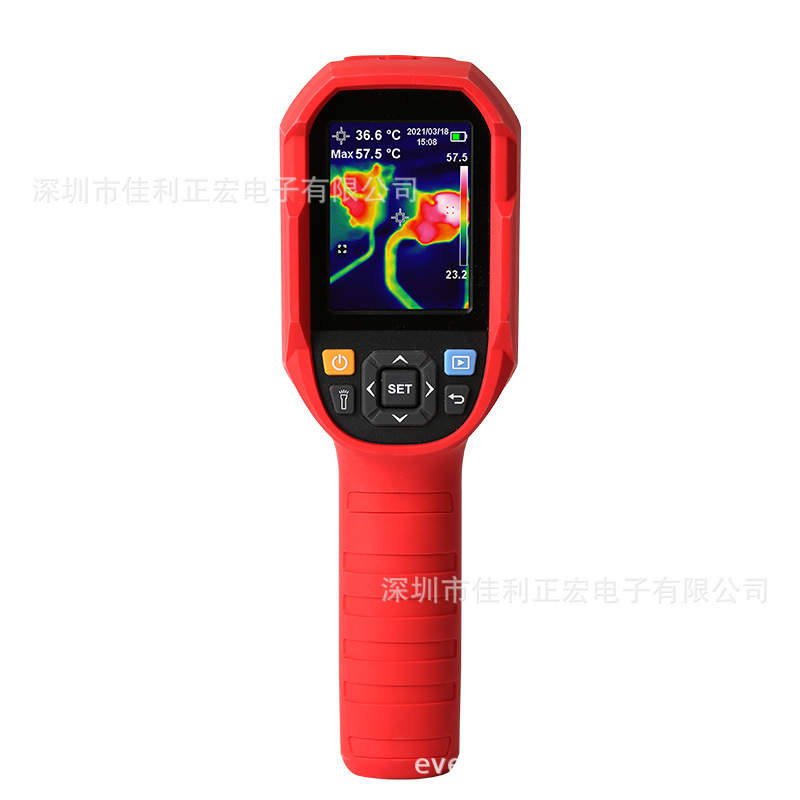 优利德UTi120B 高清红外线热成像地暖检测仪图片分析与投屏热像仪