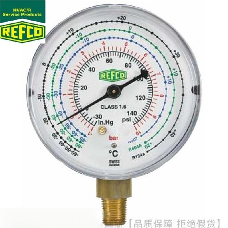 REFCO/威科冷媒压力表M2-250-DS-R12-N M2-500-DS-R12-N