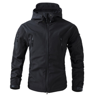 Men's Three-in-One All-Weather Camouflage Jacket Fashion Trend Jacket Breathable Windbreaker Outdoor Sports Jacket