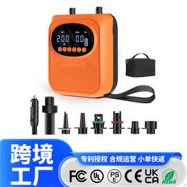 跨境桨板帐篷冲锋舟橡皮艇充气船气垫浮台户外高压12伏电动车载充
