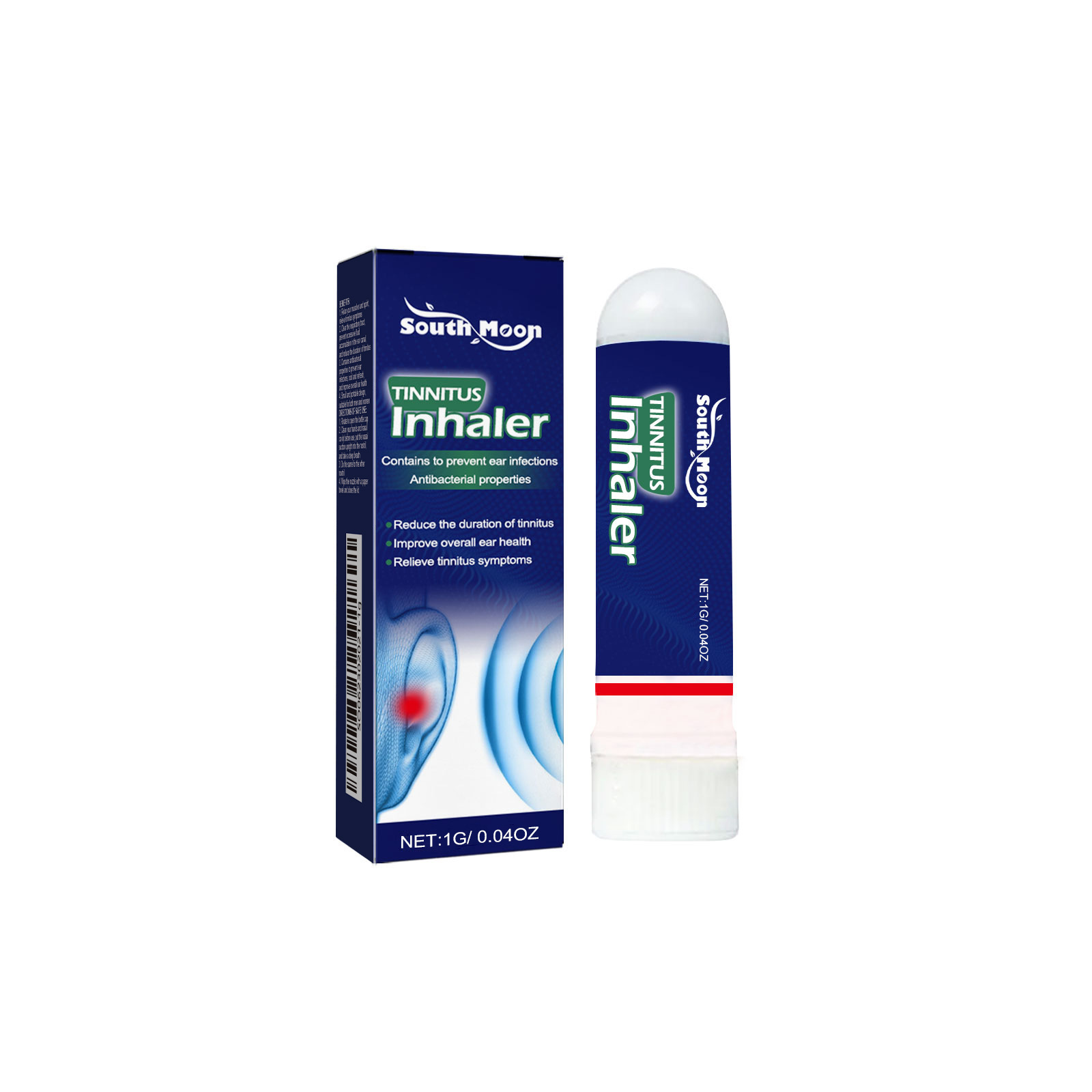 South Moon Ear Care Nasal Inhaler Gentle, Refreshing, and Comfortable for Daily Portable Ear Care Nasal Inhaler