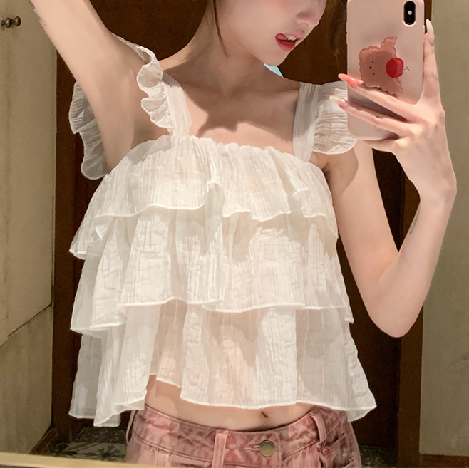 Cute design top with cups