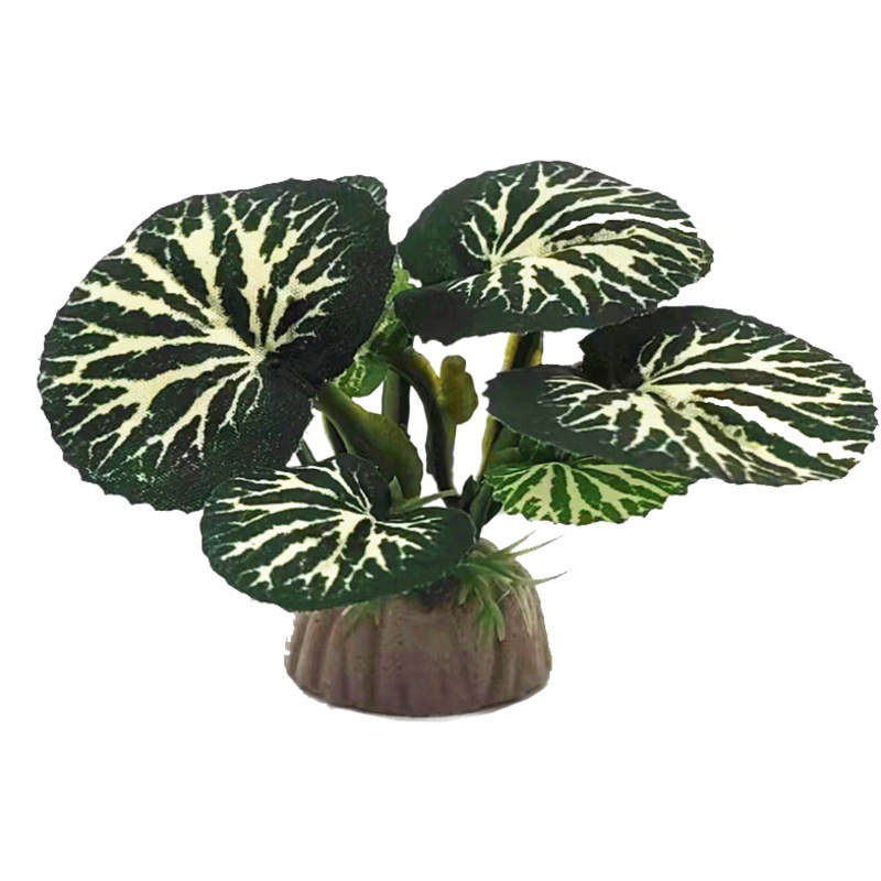 Tanque de peces paisaje planta decoración acuario paisaje decoración tela hoja simulación agua hierba algas plástico flor artificial