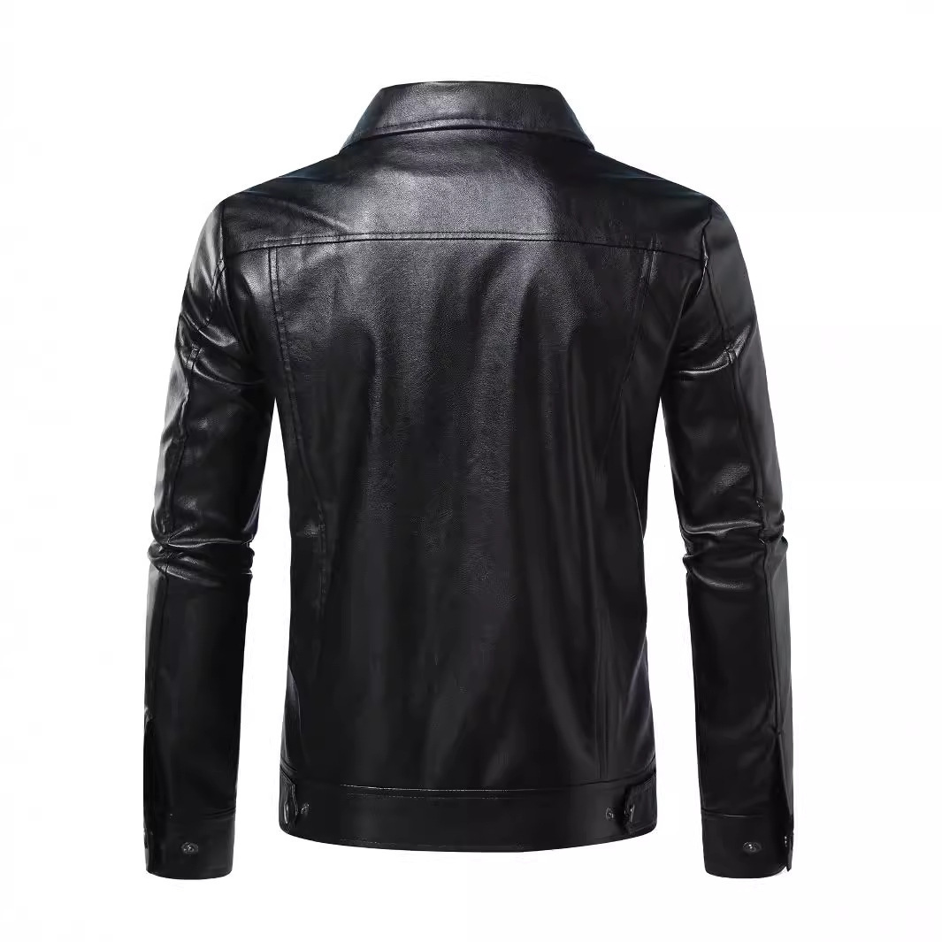 Herren PU 2024 neue Motorrad-Lederjacke_voghion.com