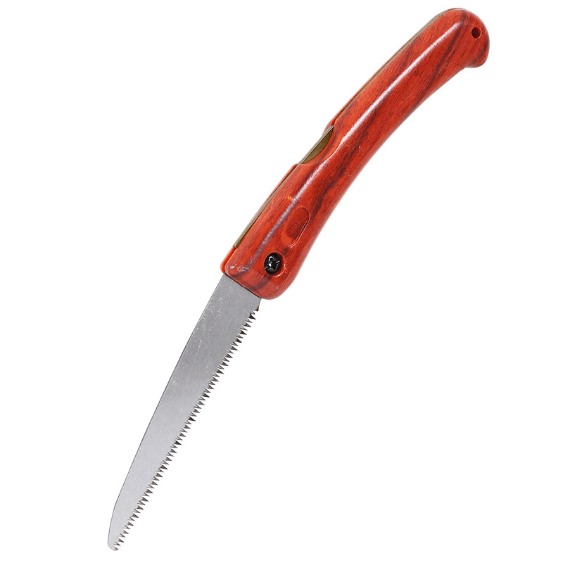 Sierra mini plegable de bolsillo de mano pequeña sierra de acero doméstica sierra manual portátil madera carpintería mano sierra al por mayor image 6
