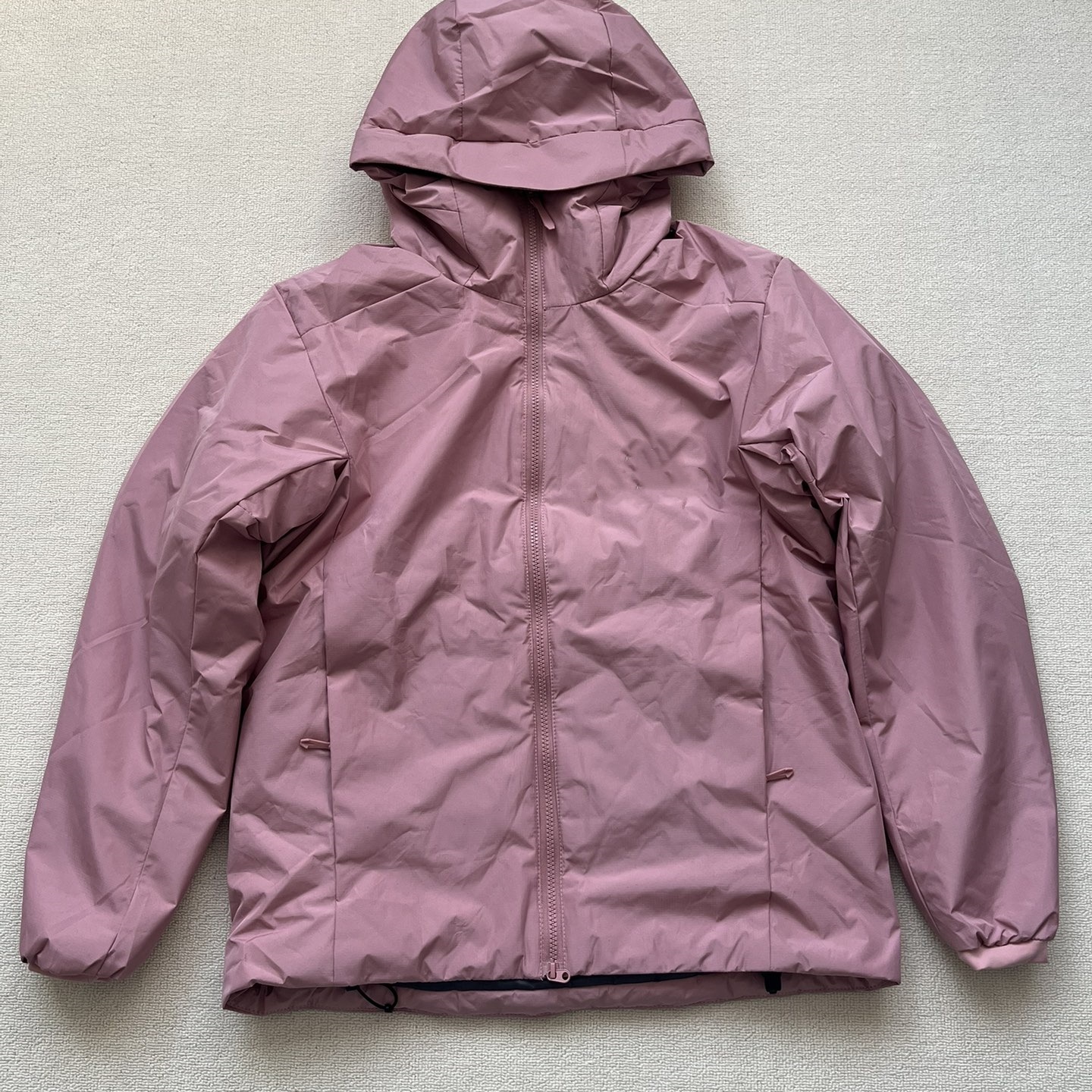 Pájaro con ropa de algodón al aire libre Astro pareja caliente con capuz impermeable negro amarillo