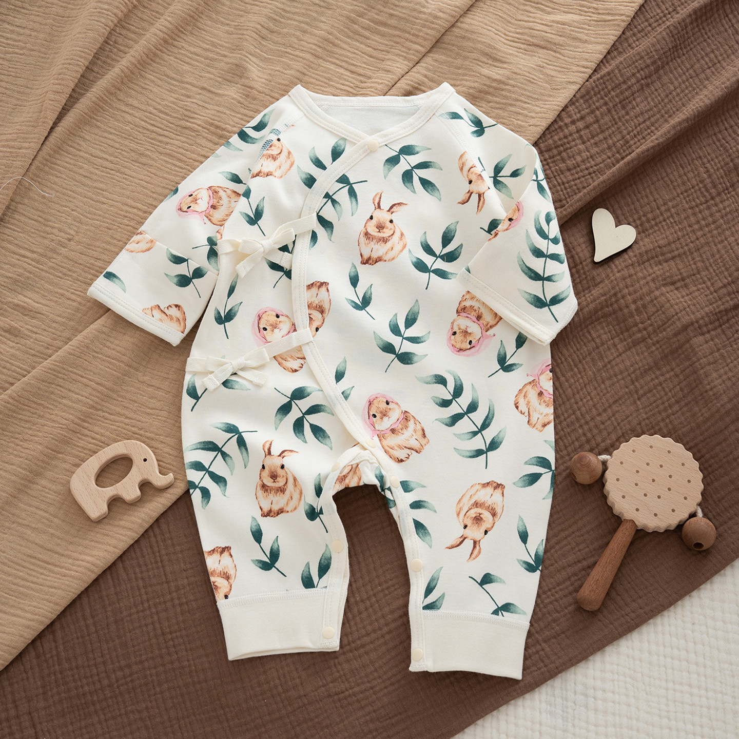 1 piece of cloak and rabbit khaki